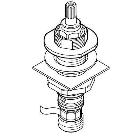 Pfister Pfister S/A Vlv Hot Endbdy 900-0060